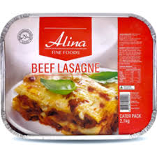 ALINA BEEF LASAGNE 2.1kg (6)  H