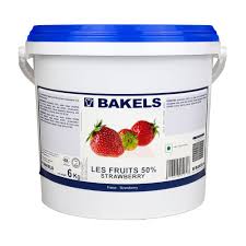 BAKELS FILLING STRAWBERRY 50% 6kg