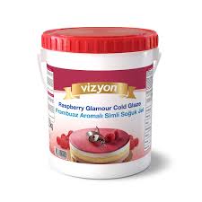 VIZYON RASPBERRY GLAMOUR GLAZE 2.5kg