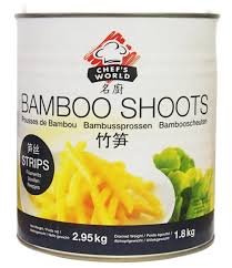 CHEFS WORLD BAMBOO SHOOT SLICES 2.95kg