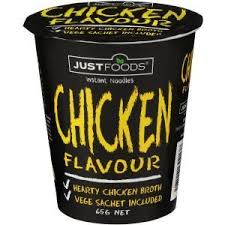 JUST NOODLES CHICKEN FLAVOUR  (12x65gm)