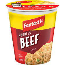 FANTASTIC CUP NOODLES BEEF #303 12x70gm