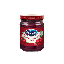 OCEAN SPRAY CRANBERRY SAUCE 275gm (6)