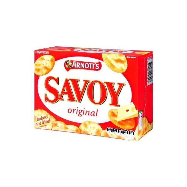 ARNOTTS SAVOY ORIGINAL 225gm (20)