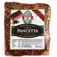 BERTOCCHI FLAT PANCETTA MILD sold per kg
