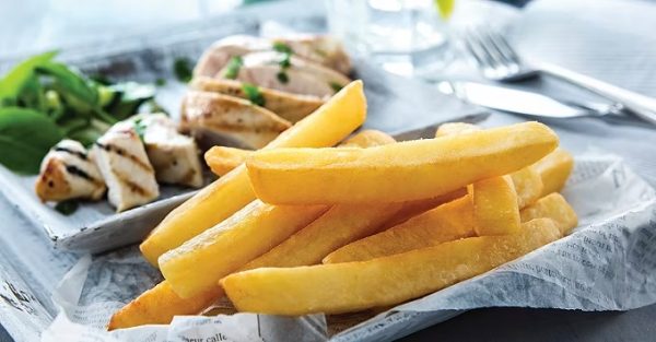 FRY ESSENTIAL 13mm STRAIGHT CUT CHIPS (6x2kg)