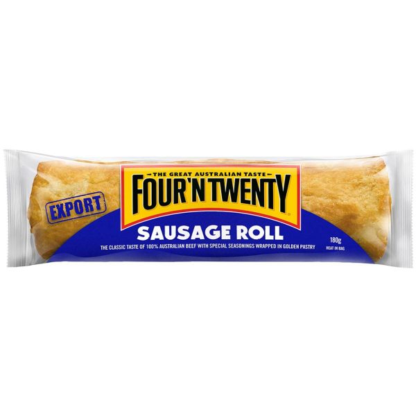 4N20 HALAL SAUSAGE ROLLS 24x180gm  H