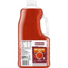 MASTERFOODS SWEET THAI CHILLI SAUCE 3lt (4) GF V H