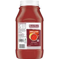 MASTERFOODS SWEET N SOUR SAUCE 2.7kg (6) GF H