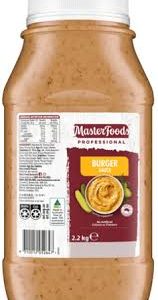 MASTERFOODS BURGER SAUCE 2.2kg (6)
