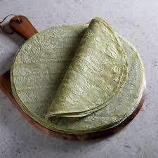 TRUE FOODS 12" SPINACH TORTILLA WRAPS 12pcs (6)