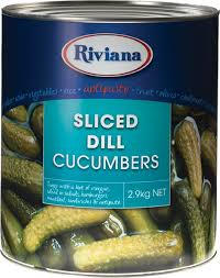 RIVIANA SLICED DILL CUCUMBERS 2.9 kg (3)
