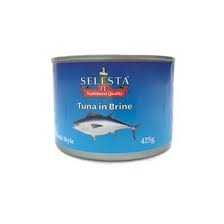 SELESTA TUNA IN BRINE 425gm (24)