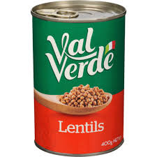VAL VERDE LENTILS 400gm (12)