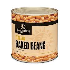 SANDHURST BAKED BEANS 2.7kg (3)