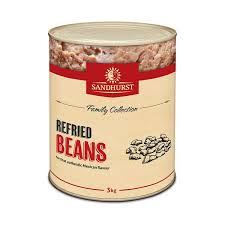 SANDHURST REFRIED BEANS A10 3kg (6)