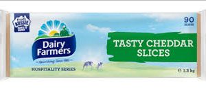 DAIRY FARMERS CHEESE SLICES 1.5kg 72pcs (8)