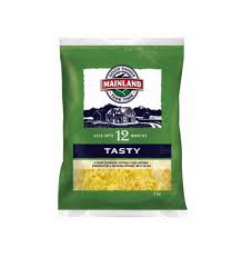 MAINLAND TASTY SHREDDED CHEESE 2kg (6)