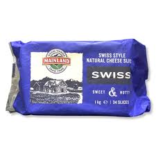 MAINLAND SWISS SLICES 1kg (10)