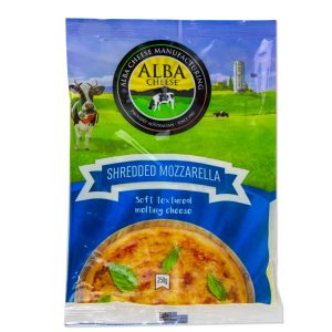 ALBA SHREDDED MOZZARELLA CHEESE 2kg (6)