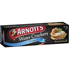 ARNOTTS WATER CRACKER ORIGINAL 125gm (20)