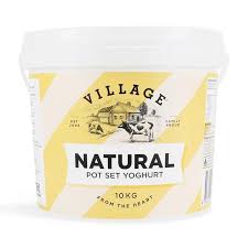 VILLAGE CREAMY NATURAL YOGHURT 10kg