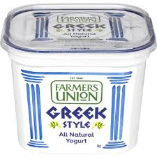 FARMERS UNION YOGHURT GREEK STYLE 1kg (6)