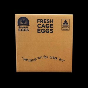 SUNRISE EGGS 700s 15 doz FILLER PACKS