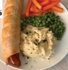 MR SAUSAGE FLAPJACKS  H&C  20 pcs