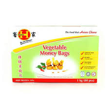 HAKKA VEGETABLE MONEY BAGS 80x12.5gm H (10)