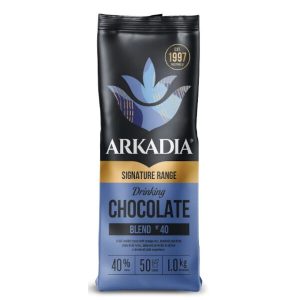 ARKADIA 40% COCOA DRINKING CHOCOLATE 1kg (12) GF