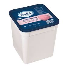 BULLA STRAWBERRY ICE CREAM 10lt