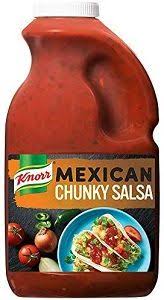 KNORR MEXICAN CHUNKY SALSA MILD 1.95kg GF (6)