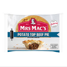 MRS MACS POTATO TOP BEEF PIES 12x190gm