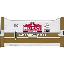 MRS MACS GIANT SAUSAGE ROLLS 25x175gm H
