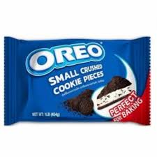 OREO CRUMB SMALL CRUSHED COOKIE PIECES 454gm (24)