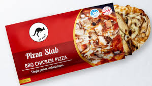 OZ BAKE BBQ CHICKEN PIZZA SLABS 10x170gm H