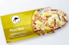 OZ BAKE HAWAIIAN PIZZA SLABS 10x170gm H