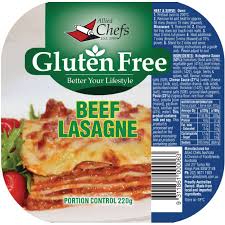 ALLIED CHEF **GF* BEEF LASAGNE 12x220gm