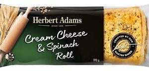 HERBERT ADAMS CHEESE N SPIN ROLLS 12x190gm