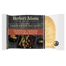 HERBERT ADAMS VEGETABLE PASTIE 12x175gm