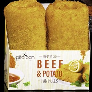 PITA PAN CATERERS BEEF ROLLS 2x20pcs