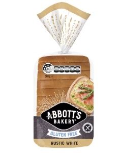 ABBOTTS GLUTEN FREE RUSTIC WHITE 6x500gm  9110