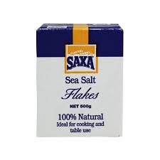 SAXA SALT SEA FLAKES 500gm