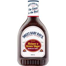 SWEET BABY RAYS HICKORY & BR SUGAR BBQ SCE 946ml