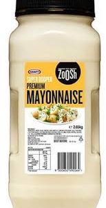 ZOOSH PREMIUM MAYONNAISE 2.65kg (4) GF
