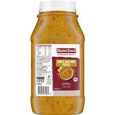 MASTERFOODS SWEET MUSTARD PICKLES 2.6kg (6)