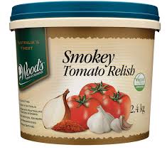 WOODS SMOKEY TOMATO RELISH 2.4kg GF (2)