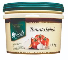 WOODS TOMATO RELISH 12kg  GF