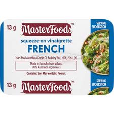 MASTERFOODS FRENCH VINEGARETTE PC 100x13gm VE H
